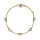 Heart Chain Bracelet