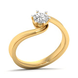 0.5 Ct Solitaire Ring