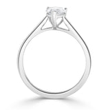 Pear Shaped Solitaire Ring