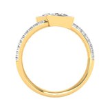 Pear Triple Wrap Ring