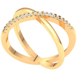 Dual Band Infinity Ring