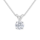 Elegant Solitaire Pendant