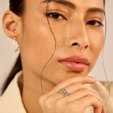 Diamond Leaf Ring