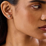Four-Marquis Diamond Earrings