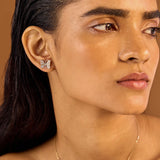 Butterfly Diamond Ear Studs