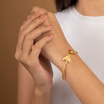 Ava Bangle Bracelet Gleaming Perfection - ZEWAR Jewelry