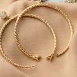 Darva Earrings Classic Hoops - ZEWAR Jewelry