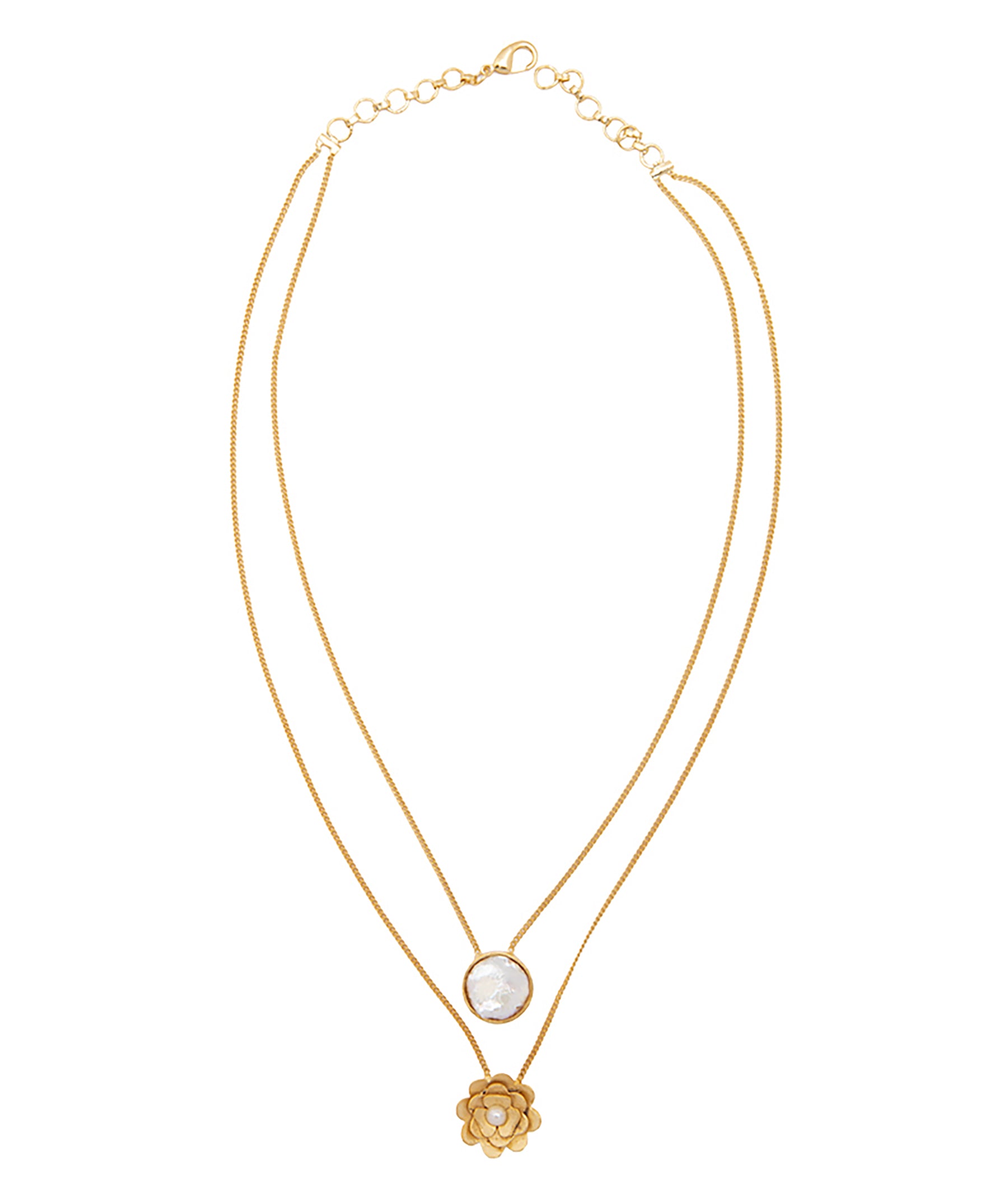 Dalia Layered Necklace – ZEWAR