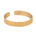 Abru Bracelet Adjustable Stack With Dainty Rings  22k Gold Plated On Brass - ZEWAR Jewelry
